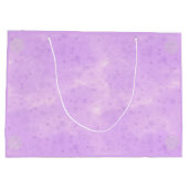 Lilac Sunflower Mother's Day Große Geschenktasche Geschenktüte (Rückseite)