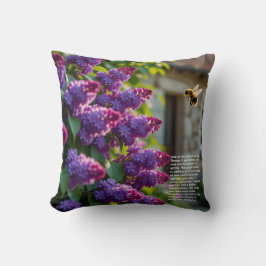 Lilac Symbolism  Kissen