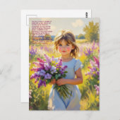 Lilac Symbolism Postkarte (Vorne/Hinten)