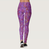 Lilac Textured Leggings (Rückseite)