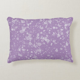 Lilac throw pillow dekokissen