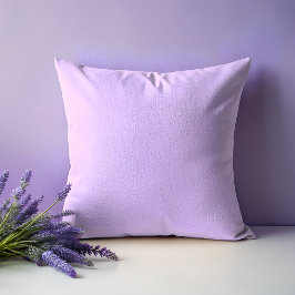 Lilac Throw Pillow Kissen