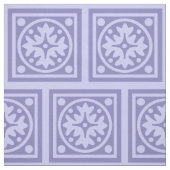 Lilac Tile Design Fabric Stoff (Muster)