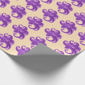 Lilac Tones Geschenkpapier (Ecke)