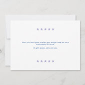 Lilac TopOne Pilot zum ersten Geburtstag Einladung (Rückseite)