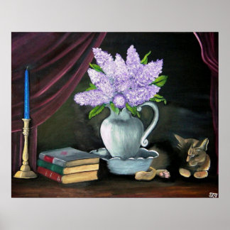 Lilac Tranquility Poster