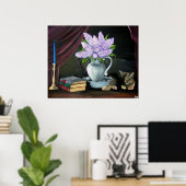 Lilac Tranquility Poster (Heimbüro)