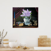 Lilac Tranquility Poster (Küche)