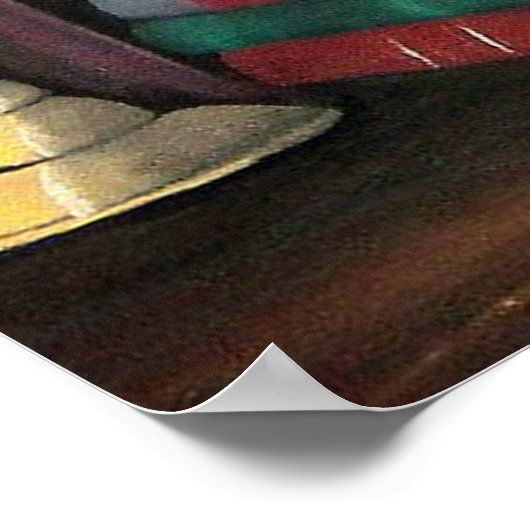 Lilac Tranquility Poster (Ecke)