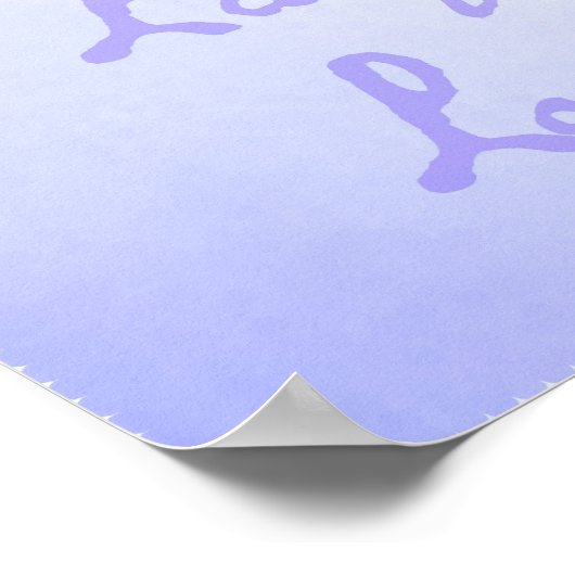 Lilac Tulip Live, Lachen, Liebe Poster (Ecke)