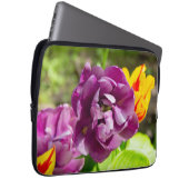 Lilac tulips an einem sonnigen Tag Laptopschutzhülle (Vorne Rechts)