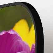 Lilac tulips an einem sonnigen Tag Pickleball Schläger (Linke Seite)