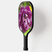 Lilac tulips an einem sonnigen Tag Pickleball Schläger (Links)