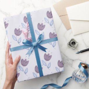 Lilac tulips Packpapier