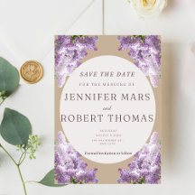 Lilac und Beige Wedding