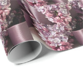 Lilac- und Flachbandbahnen Geschenkpapier (Rolleneckpunkt)