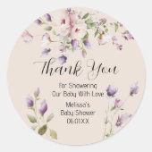 Lilac und Lavender danken Ihnen Stickers (Vorderseite)