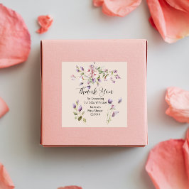 Lilac und Lavender danken Ihnen Stickers