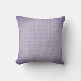 Lilac und Lavender Lila Karierte Weave Throw Kisse Kissen
