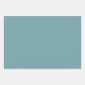 Lilac und Lila Blume Design auf Blue Geschenkpapier Set (Vorderseite 2)