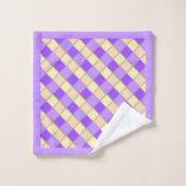 Lilac und Peach Badhandtuch Set (Waschlappen)