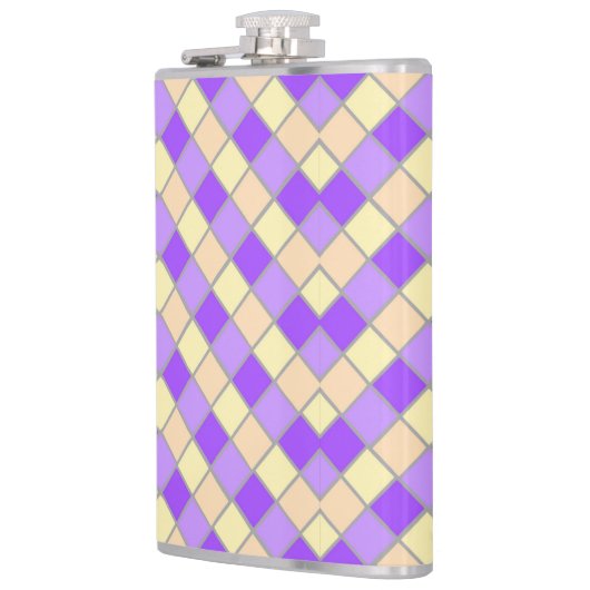 Lilac und Peach Flachmann (Links)