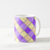 Lilac und Peach Kaffeetasse (VorderseiteRechts)
