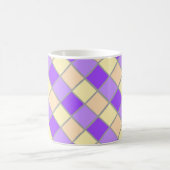 Lilac und Peach Kaffeetasse (Mittel)
