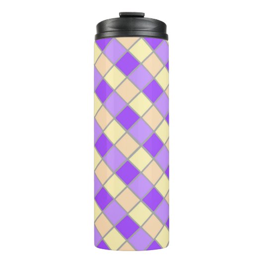 Lilac und Peach Thermosbecher (Vorderseite)