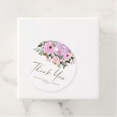 Lilac und Pink Floral Bouquet Brautparty Geschenkanhänger (Beispiel)