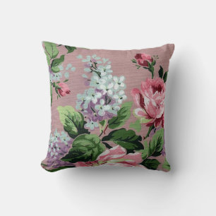 Lilac und Rose Vintage Hintergrundbilder drucken Kissen
