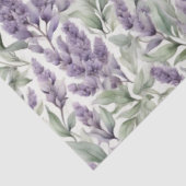 Lilac und Sage Blumendecoupage Seidenpapier (Ausschnitt)