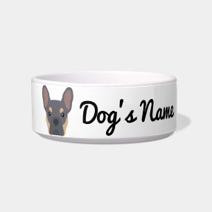 Lilac und Tan French Bulldog Napf