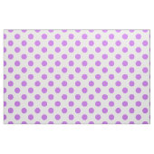 Lilac- und Weißpolka-Punkte Stoff (Fat Quarter (45,7 x 55,9 cm))