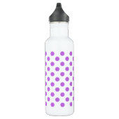 Lilac- und Weißpolka-Punkte Trinkflasche (Rechts)