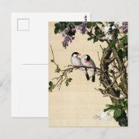 Lilac und White Syringa Kunst