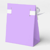 Lilac und White Teacup Tent Fevor Boxes Geschenkschachtel (Rückseite)