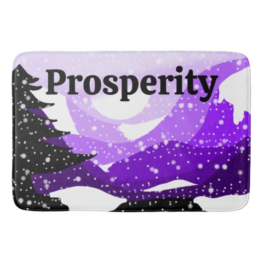 Lilac Valley Badematte (Vorderseite)