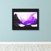 Lilac Valley Canvas Print Leinwanddruck (Insitu (Holzboden))