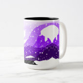 Lilac Valley Zweifarbige Tasse (VorderseiteRechts)