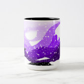 Lilac Valley Zweifarbige Tasse (Mittel)