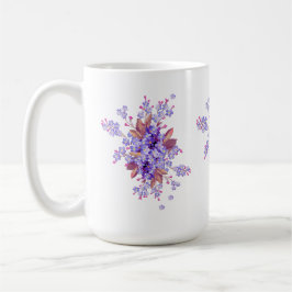 Lilac vergiss-me-not Blume Wedding Kaffeetasse