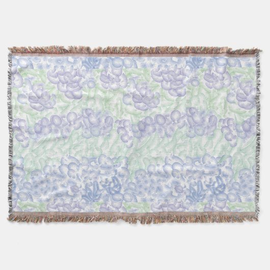 Lilac Watercolor Design Decke (Vorderseite)