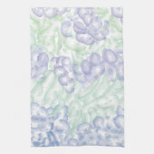 Lilac Watercolor Design Geschirrtuch (Vertikal)