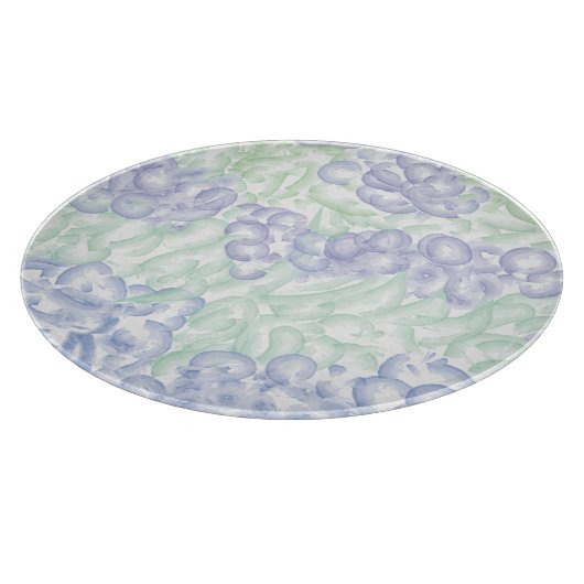 Lilac Watercolor Design Schneidebrett (Ecke)