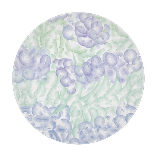 Lilac Watercolor Design Schneidebrett (Vorderseite)