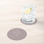 Lilac Wedding Paper Untersetzer - Beifall für die (Vor Ort)