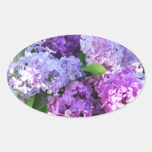 Lilac Wedding Stickers und Umschlag Aufkleber