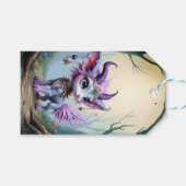 Lilac Whisper – Enchanteter Waldhüter. Geschenkanhänger (Vorderseite (Horizontal))