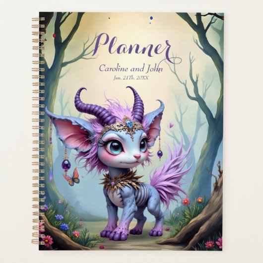 Lilac Whisper – Enchanteter Waldhüter. Planer (Vorderseite)
